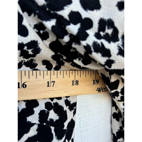 J.Crew Leopard Print Shift Dress, Long Sleeve, Pockets, Sz 6 - Picture 8 of 8